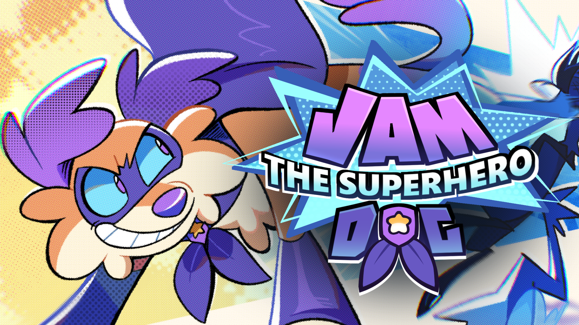 Jam the Superhero Dog