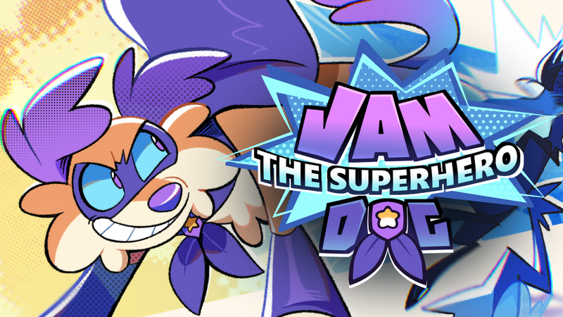 Jam the Superhero Dog