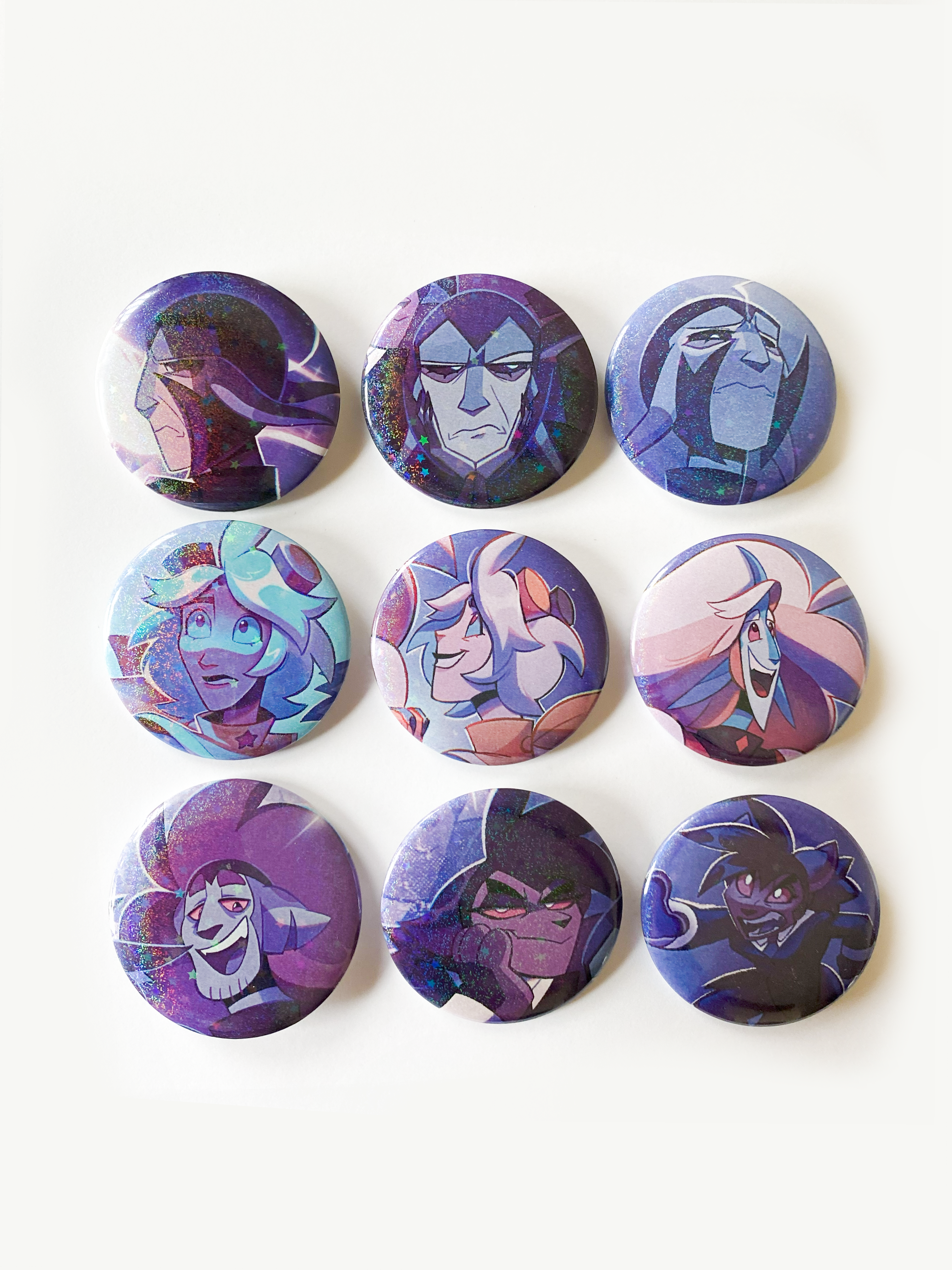 ATLAS AND THE STARS MINI PINS