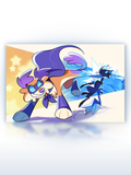 JAM THE SUPERHERO DOG ART POSTERS