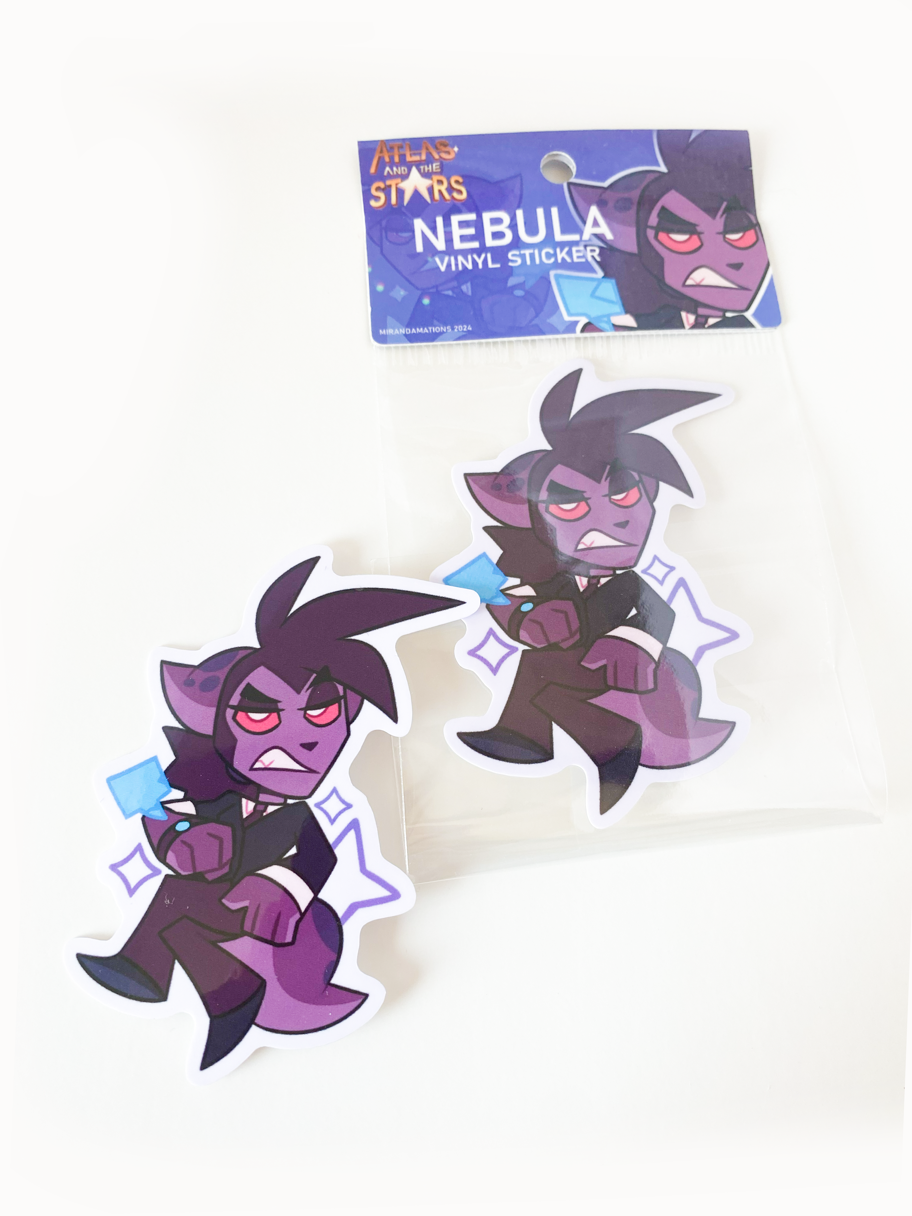 ATLAS AND THE STARS CHARACTER STICKERS